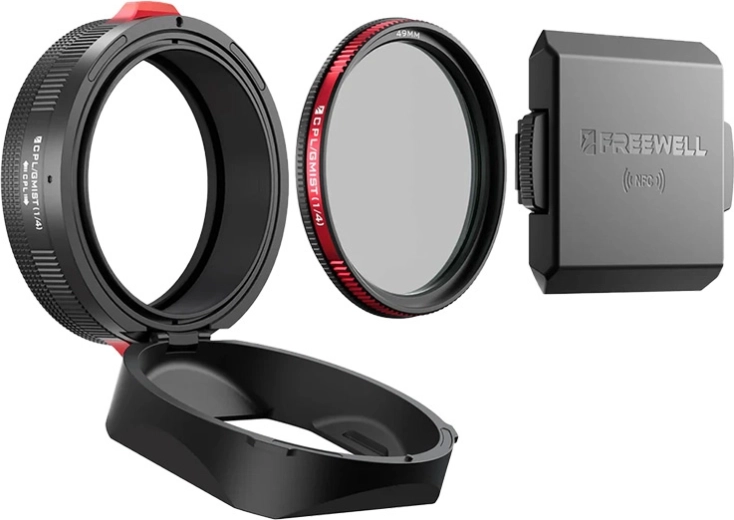 Parasolar cu filtru CPL și Black Mist pentru seria FUJI X100 (negru) Freewell