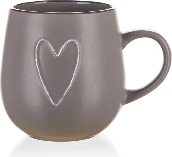 Cană ceramică Heart 500 ml