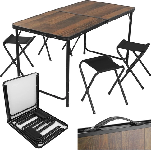 Set ușor, dar stabil pentru 4 persoane