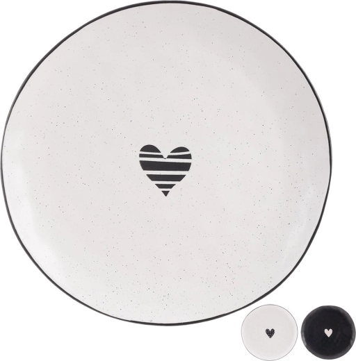 Farfurie din ceramică tip gresie 27,5 cm – mix de modele
