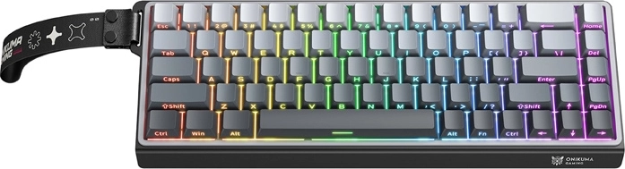 Onikuma G69 tastatură mecanică de gaming compactă, 68 taste, RGB