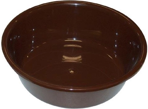 Lavoar din plastic 36 cm maro