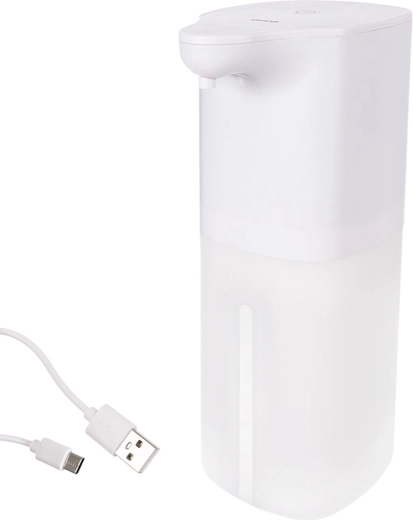 Dozator electric de săpun fără atingere, cu încărcare USB