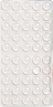 Amortizoare autocolante de șocuri 10 mm (50 buc.)