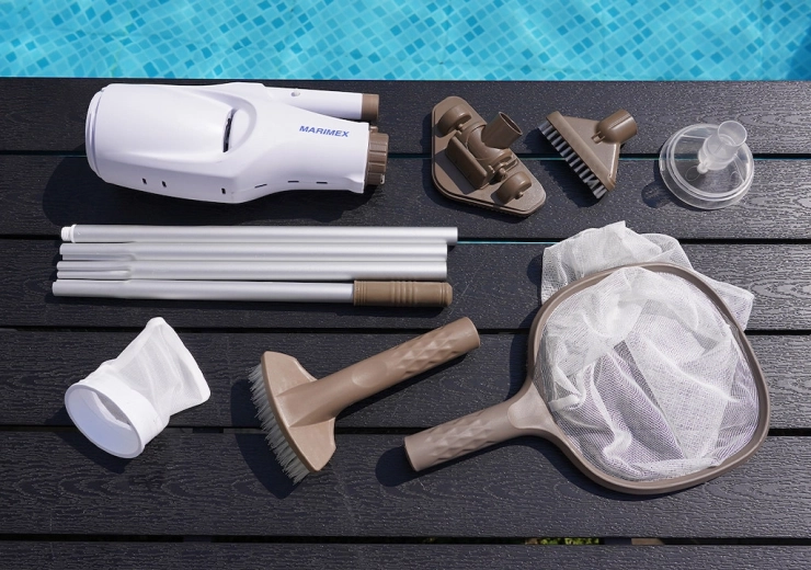 Marimex SpaVac Columbia – aspirator cu acumulator pentru jacuzzi-uri și piscine (set)