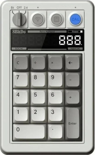 Bloc numeric mecanic și calculator 8BitDo Retro 18 N Edition