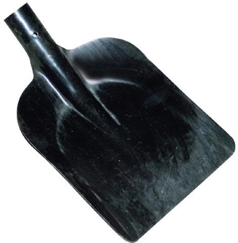 Lopată 19 cm fără coadă, neagră