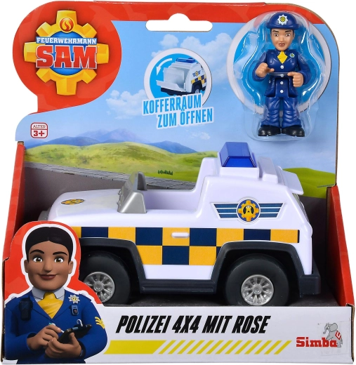 Jeep de Poliție Pompierul Sam 4x4 Mini