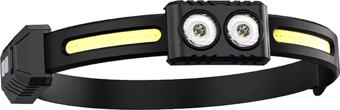 Lanternă frontală Superfire A20 cu LED dublu și senzor de mișcare