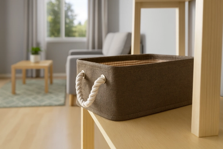 Organizare stilată în living și dormitor