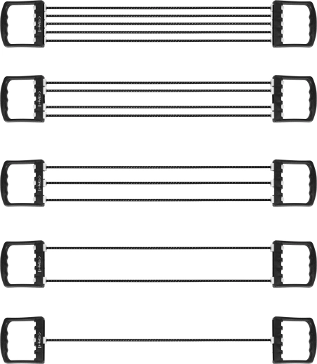 Rezistență ajustabilă datorită celor cinci corzi