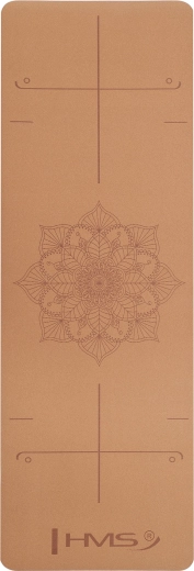 Saltea de yoga din plută HMS YM11 cu suprafață impermeabilă și linii de aliniere