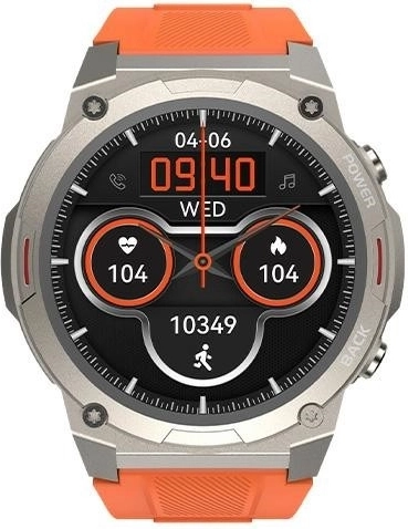 Ceas inteligent FutureGo Mix 2 portocaliu