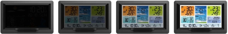 LCD color clar și funcții inteligente