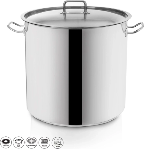 Oală din inox Stock 22 l cu capac