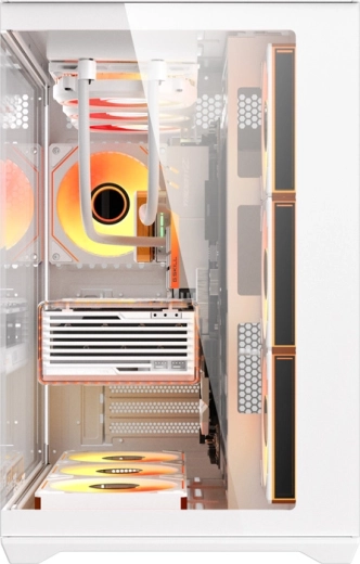 Design panoramic de 270° din sticlă temperată