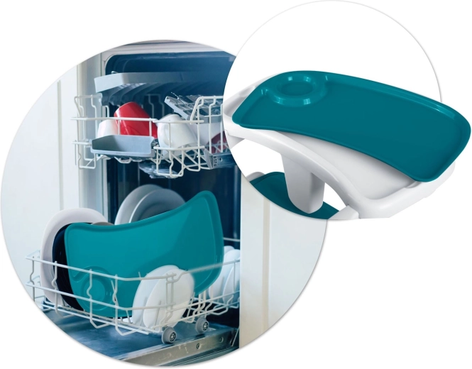 Curățare ușoară datorită tăviței duble