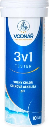 Benzi de testare 3 în 1 VODNÁŘ (10 buc)