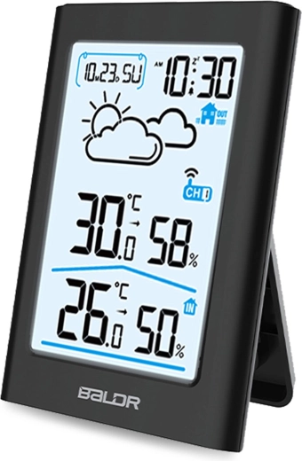 Măsurarea temperaturii și umidității cu memorie min/max