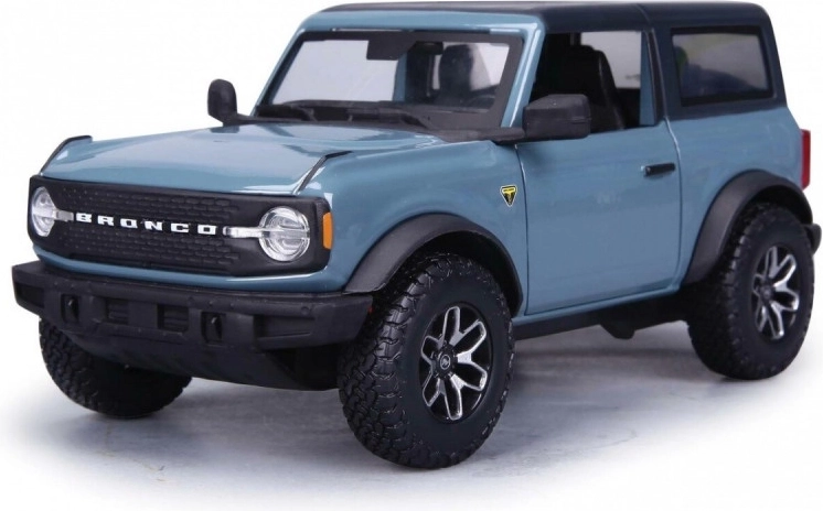 Maisto Ford Bronco 2021 model metalic 1:24, portocaliu metalizat