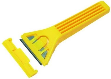 Racletă pentru sticlă cu capac