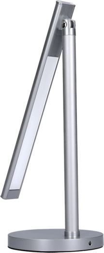 Carcasă elegantă din aluminiu, de culoare argintie