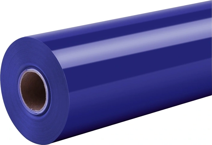 HTVRONT Pure folie pentru termotransfer 30,5 cm x 1,8 m albastră - 1 bucată