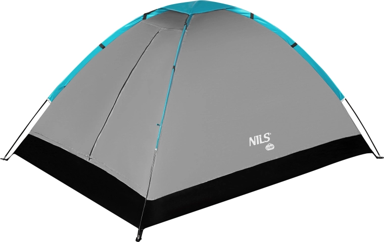 Cort turistic pentru 2 persoane NILS CAMP NC3021 gri
