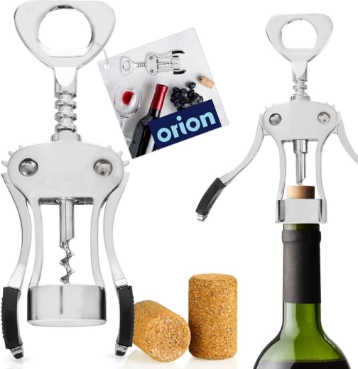 2 în 1: tirbușon și deschizător