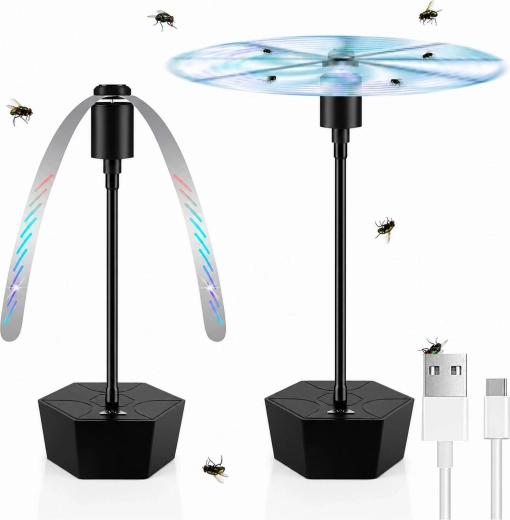 Ventilator USB portabil împotriva muștelor și țânțarilor