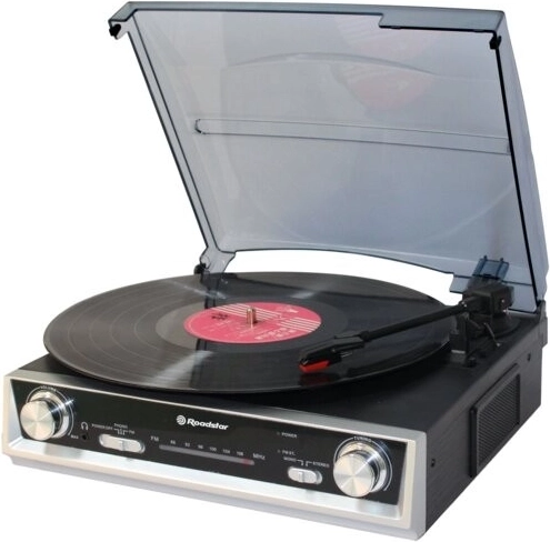 Pick-up Roadstar TTR-8634 cu tuner FM și difuzoare integrate