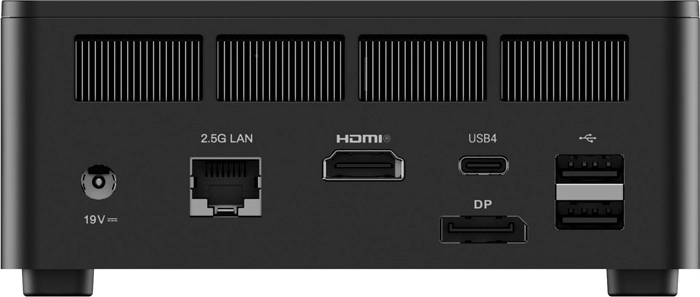 Conectivitate bogată inclusiv USB4 și LAN 2,5G