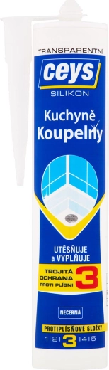 Silicon sanitar CEYS 280 ml – Transparent