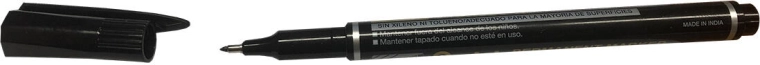 Marker permanent LUXOR 100, negru, 1–2 mm