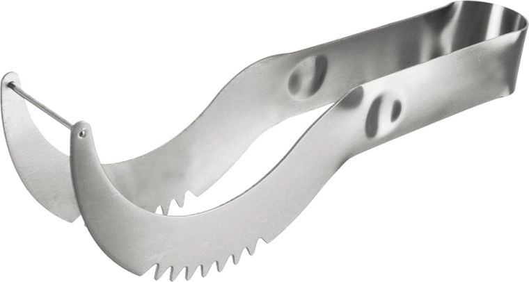 Feliator și clește din inox pentru pepene 21,5 × 3,5 cm ORION