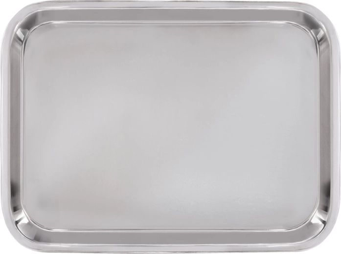 Tavă de servire din inox 39,5 × 27,5 cm - 1 bucată