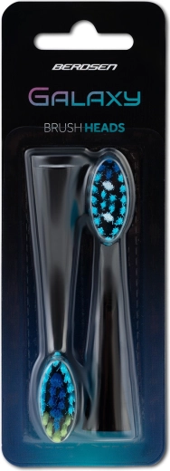 Capete de schimb pentru periuța sonică Berdsen Galaxy, 2 buc
