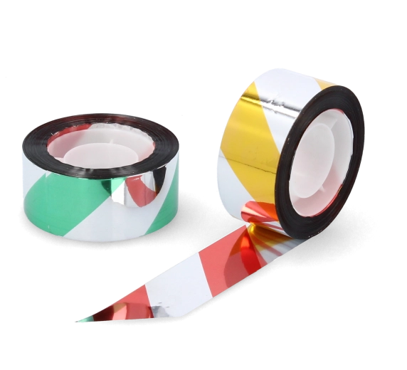 Bandă reflectorizantă pentru alungarea păsărilor 50 m × 2,4 cm, mix de culori