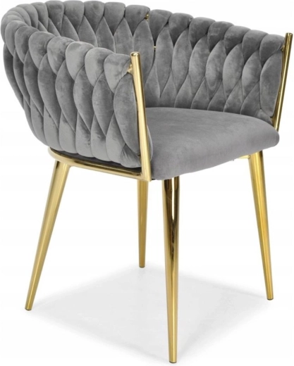 Picioare metalice aurii pentru stabilitate și stil