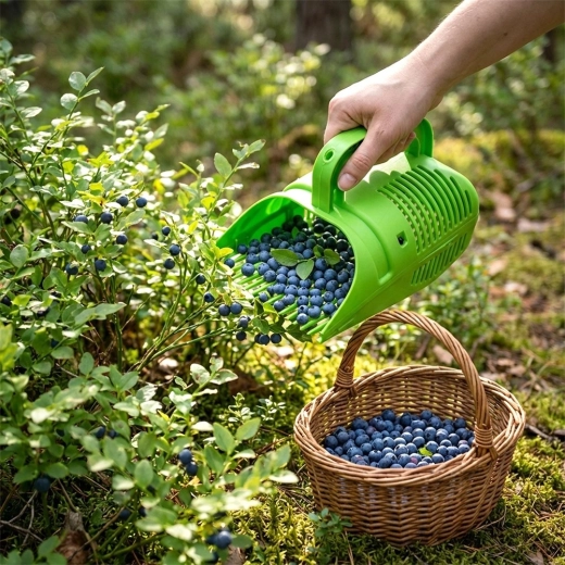 Recoltare rapidă și eficientă a fructelor de pădure