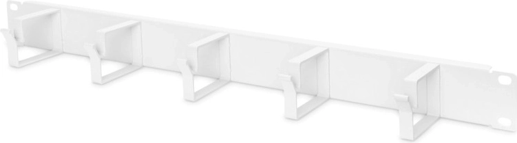 Organizator pentru cabluri 1U pentru rack de 19"