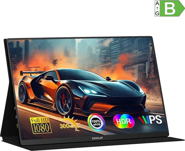 Monitor portabil ZEUSLAP P16A 16,1" Full HD 144 Hz