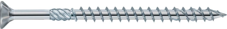 Șurub pentru construcții din lemn 6 × 120 mm TX30, zincat (100 buc.)