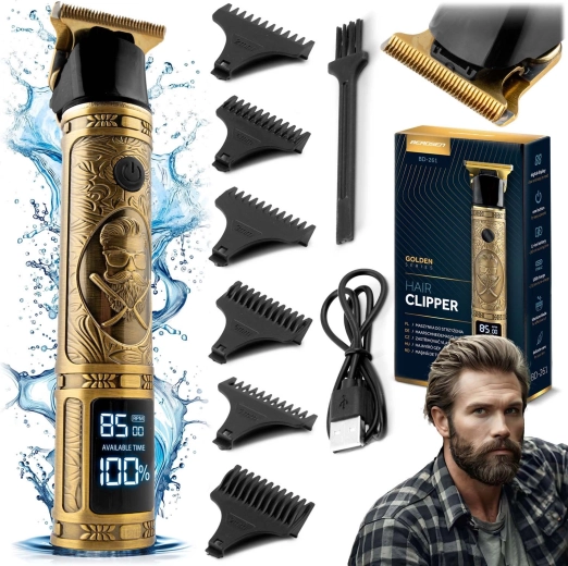 Trimmer auriu pentru păr și barbă BERDSEN Barber Master