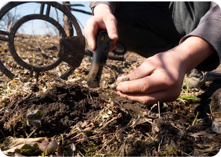 Căutare 360° și vârf de precizie