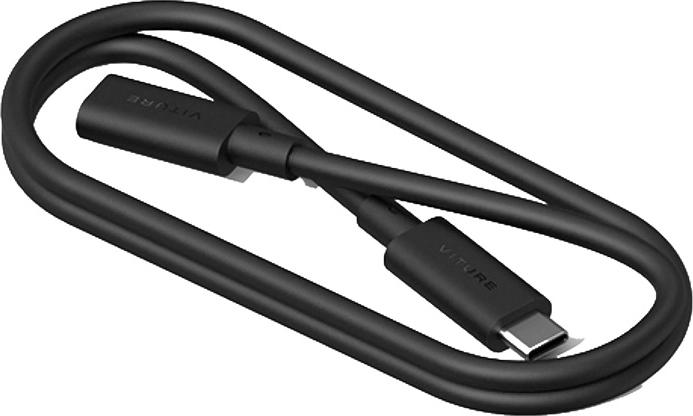 VITURE cablu prelungitor USB‑C tată la USB‑C mamă 50 cm (negru)