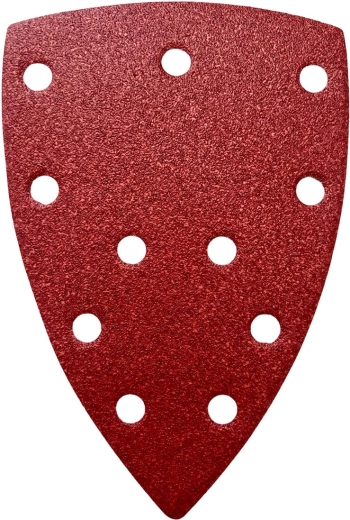 Decupaj abraziv 100 × 150 × 150 mm, granulație 60, cu arici, 11 orificii (5 buc)