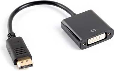 Adaptor DisplayPort (tată) la DVI‑I (mamă) Dual Link - 1 bucată