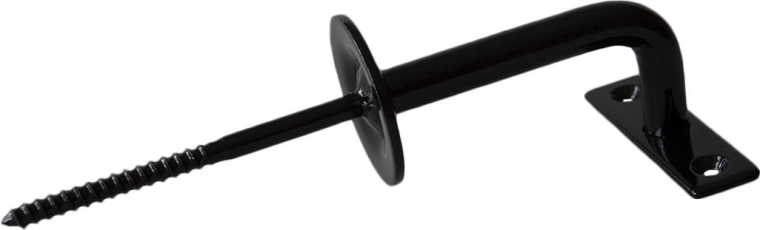 Suport pentru mâna curentă a balustradei scărilor Klasik negru