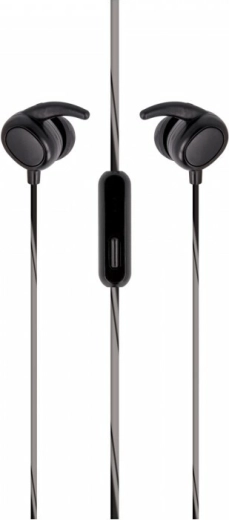 Setty căști sport cu fir in-ear, negre